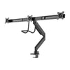 Neomounts nm-d775dx3black flat screen desk mount, 17 -24 , 6 kg, 100x100 mm, clamp bolt,