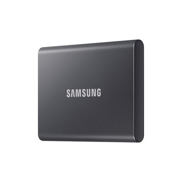 Samsung mu-pc500t ww t7 portable ssd, 500 gb, usb type-c, 3.2 gen 2, 1000 mb s, password, grey