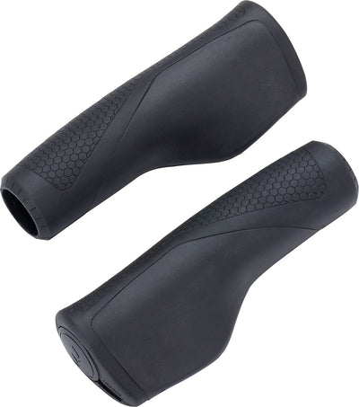 Bbb cycling ergonomische fiets handvatten mamba - fiets handvaten e-bike stadsfiets - 130mm - zwart - bhg-100
