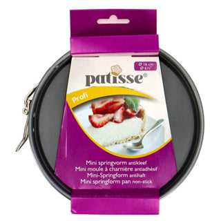 Patisse profi mini springvorm 16 cm | 4 stuks