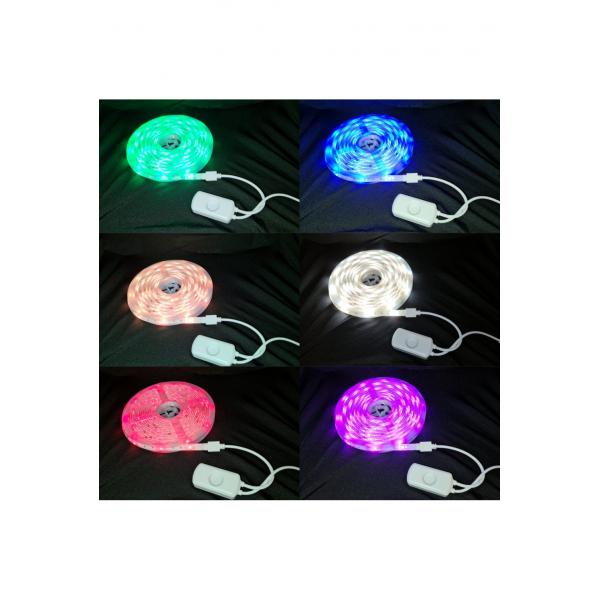 Woox woox r5093 led strip, 5m, 1000lm, full colour rgb + warm white 1000