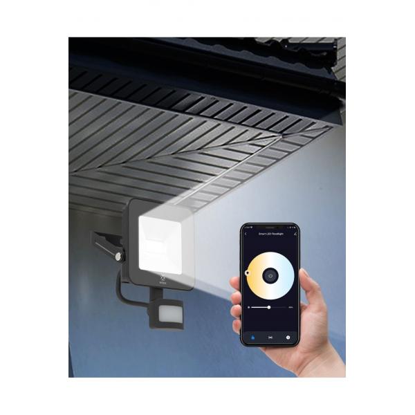 Woox woox r5113 floodlight met pir-sensor is uw unieke compagnon voor buitenbeveiliging.