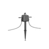 Woox r6079 slimme tweeweg buitencontactdoos, wifi, 2x schuko, ip44, 3680w, 16a