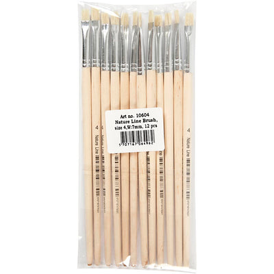 Https: www.cchobby.nl nature-line-kwasten-afm-4-l-18-5-cm-b-7-mm-korte-steel-12-stuk-1-doos