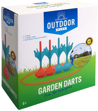 Outdoor play giant garden darten, 6dlg.