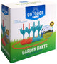 Outdoor play giant garden darten, 6dlg.
