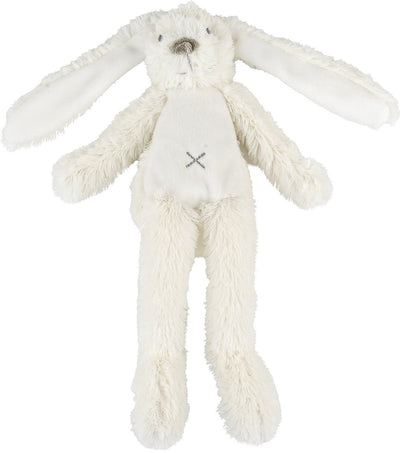 Happy horse konijn richie flatstyle knuffel 27cm - wit - baby knuffel