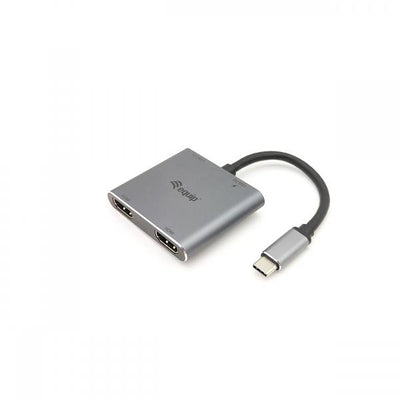 Equip equip 133484 usb-c 4 in 1 dual hdmi adapter