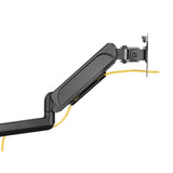 Equip 650134 17 -27 triple monitor desk mount bracket, clamp, 21 kg, 75 x 75 mm, 100 x 100 mm - afbeelding 3