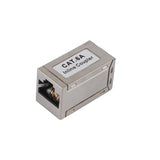 Equip 221171 cat.6a shielded modular inline coupler, rj-45, rj-45, silver - afbeelding 1