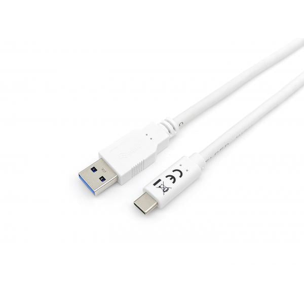 Equip equip 128363 usb 3.2 gen 1 type-c to a cable, usb 3.2 gen 1, 5000 mbit s, m m, 1 m, white