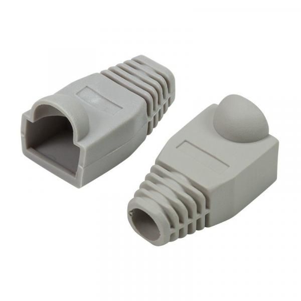 Equip equip 151177 cable boot for rj45 connector, grey, set of 100pcs