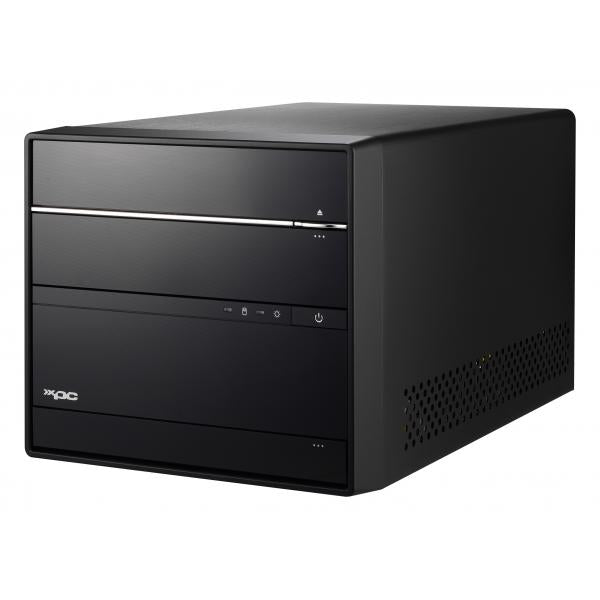Shuttle sh570r6 black xpc cube pc barebone, intel h570, lga 1200, ddr4, 2x lan, 2x m.2, 300 w