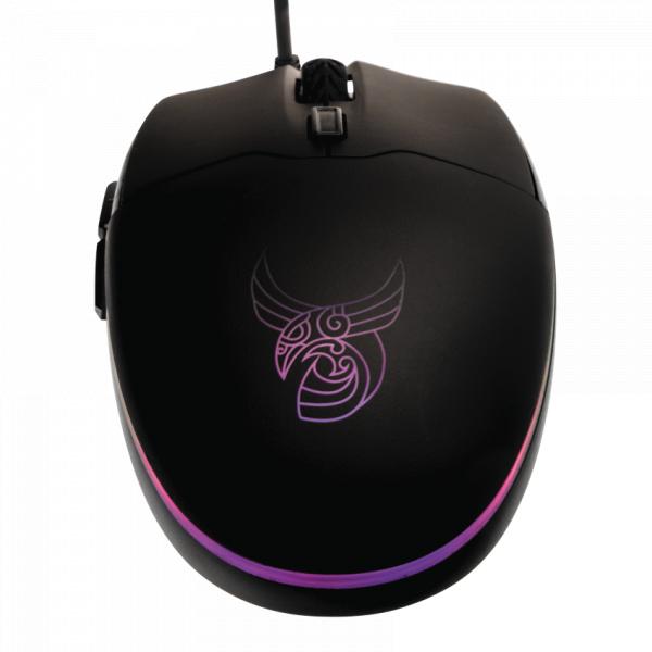 L33t gaming 160398 hofud wired rgb gaming mouse, 6 buttons, 3200dpi, usb