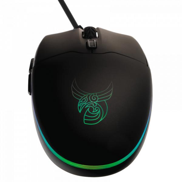 L33t gaming 160398 hofud wired rgb gaming mouse, 6 buttons, 3200dpi, usb