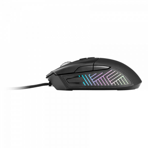 L33t gaming 160377 draupnir wireless gaming mouse, usb, 16.000 dpi, qi charging, 1.6m
