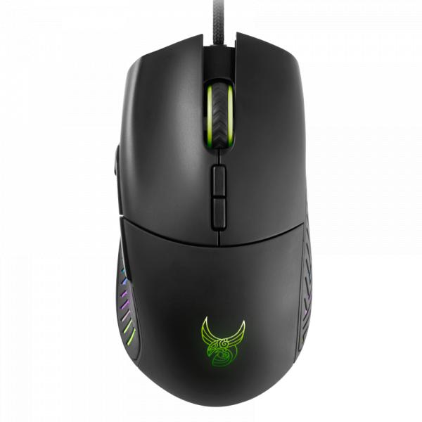 L33t gaming 160377 draupnir wireless gaming mouse, usb, 16.000 dpi, qi charging, 1.6m