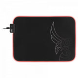 L33t gaming 160405 karlvagn rgb gaming mousepad, medium-size, fast surface. 355 x 255 x 3 mm, black - afbeelding 1