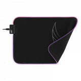 L33t gaming 160405 karlvagn rgb gaming mousepad, medium-size, fast surface. 355 x 255 x 3 mm, black - afbeelding 2