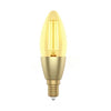 Woox woox r5141 candle c37 filament led bulb, wi-fi, e14, 4.9w, 470 lm, warm white 2700k