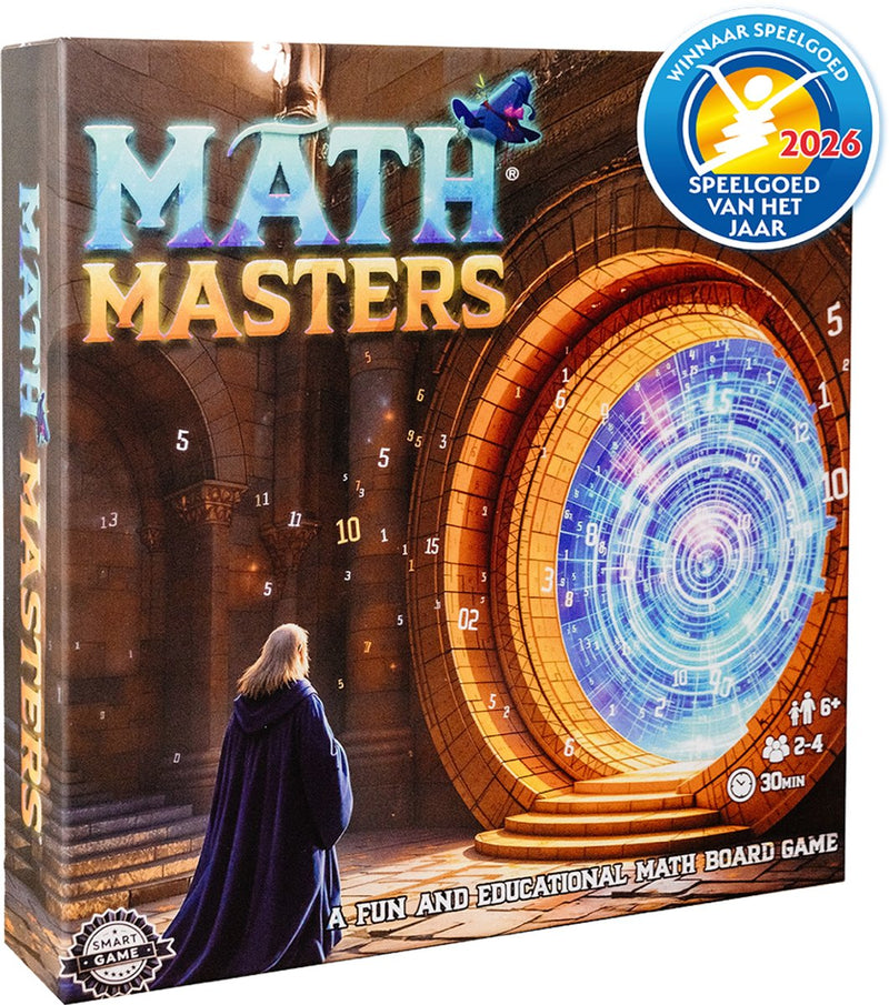 Ottosimon math masters rekenspel - dutch games - educatief bordspel voor kinderen - leren rekenen met plezier