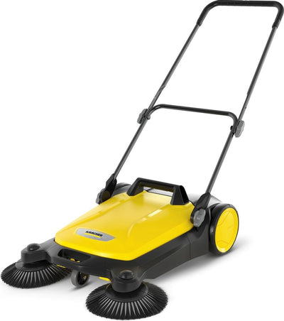 Kärcher s 4 twin handveegmachine - werkbreedte 68 cm - reservoir 20 liter - zijborstel 2 stuks