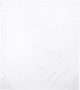 Meyco baby uni wieglaken - white - 75x100cm - 0.3 tog
