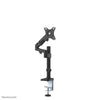 Neomounts ds70-750bl1 desk pole mount, clamp grommet, 17 - 27 inch