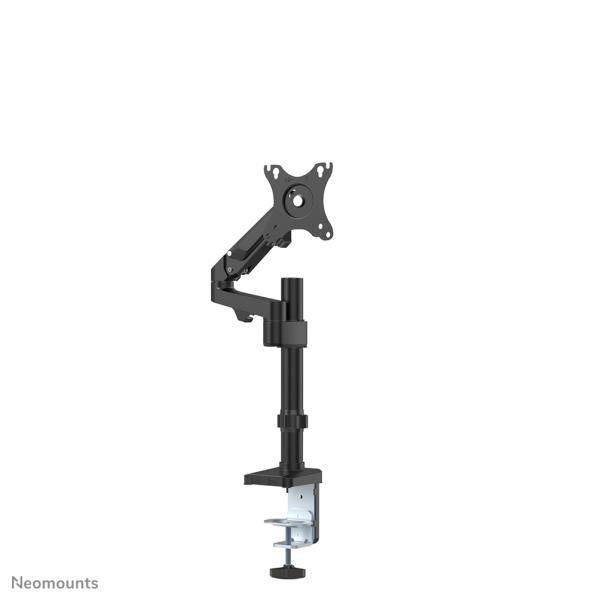 Neomounts ds70-750bl1 desk pole mount, clamp grommet, 17 - 27 inch