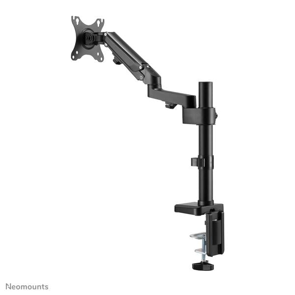 Neomounts ds70-750bl1 desk pole mount, clamp grommet, 17 - 27 inch