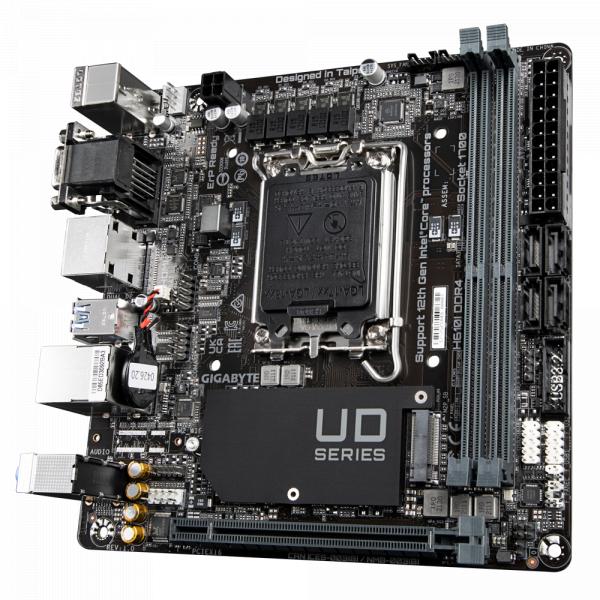 Gigabyte h610i ddr4 h610i ddr4, mini-itx, intel, lga 1700, ddr4 dimm, 64 gb, m.2, tpm, gblan