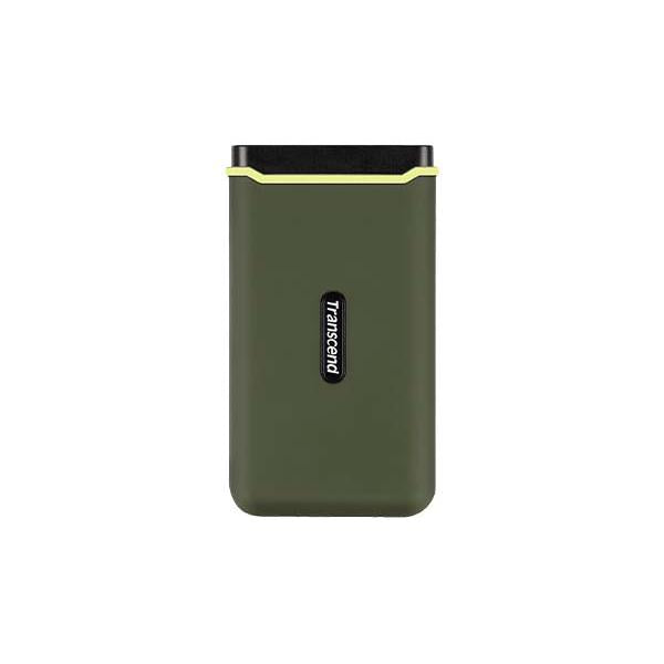 Transcend transcend ts1tesd380c esd380c portable ssd, 1tb, usb type-c (3.2 gen 2) 3d nand, 2000 mb s, green