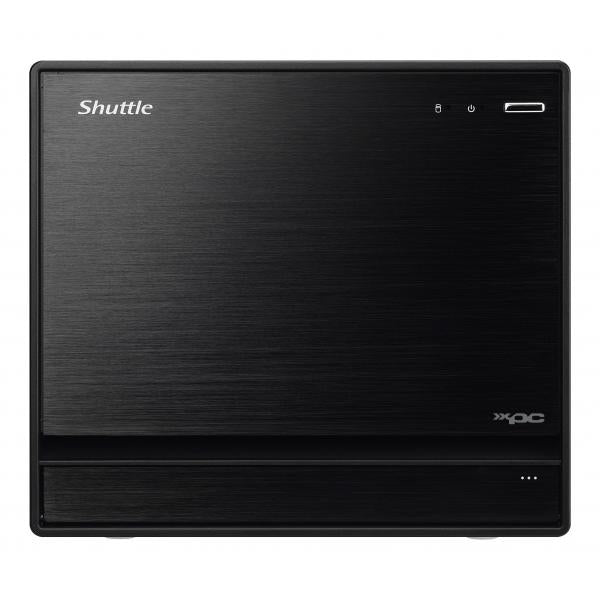 Shuttle shuttle sw580r8 black xpc cube pc barebone, lga1200, intel, 4x ddr4, dimm, m.2, 500w 80+ gold