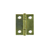 Mack 1013502 - 2 smalle scharnieren messing h 25 x b 18 mm | 5 stuks