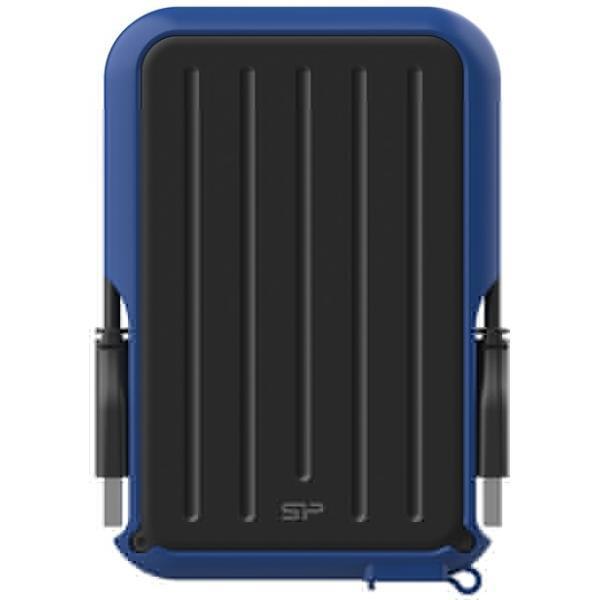 Silicon power silicon sp040tbphd66ls3b armor a66 portable hdd, 4 tb, usb3.2 gen 1, mil-std