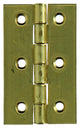 Mack 1013504 - 2 smalle scharnieren messing h 60 x b 46 mm | 5 stuks