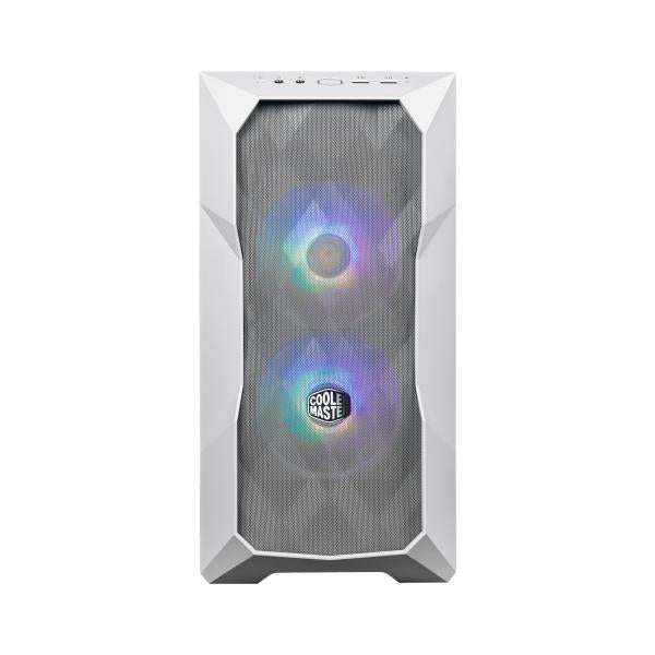 Cooler master cooler td300-wgnn-s00 td300 mesh white, matx, midi-tower, argb hub, 3d mesh, removable top