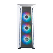 Cooler master mb520-wgnn-s00 masterbox 520 mesh white, atx, midi, edge-to-edge transparent window - afbeelding 1