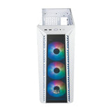 Cooler master mb520-wgnn-s00 masterbox 520 mesh white, atx, midi, edge-to-edge transparent window - afbeelding 2