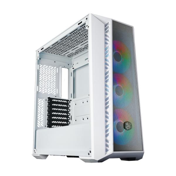 Cooler master cooler mb520-wgnn-s00 masterbox 520 mesh white, atx, midi, edge-to-edge transparent window