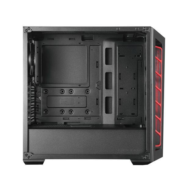 Cooler master cooler mb520-kgnn-s01 masterbox 520 black, atx, midi-tower, edge-to-edge transparent window