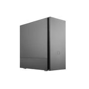 Cooler master mcs-s600-kn5n-s00 silencio s600 without tg, atx, midi-tower, 5x 2.5 , 2x 120mm, black - afbeelding 1