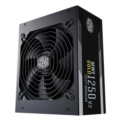 Cooler master cooler mpe-c501-afcag-eu mwe gold v2, atx, 1250w, rtx ready, modular, 140mm, black