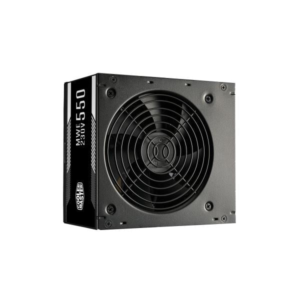 Cooler master cooler mpe-5501-acabw-beu mwe 550 bronze-v2 230v, 120mm, 85%, 2x pcie, black