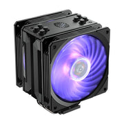 Cooler master rr-212s-20pc-r2 hyper 212rgb black edition w lga1700, 120mm, 650-2000 rpm, 4-heatpipe - afbeelding 1
