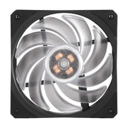 Cooler master rr-212s-20pc-r2 hyper 212rgb black edition w lga1700, 120mm, 650-2000 rpm, 4-heatpipe - afbeelding 2
