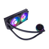 Cooler master mly-d24m-a23pz-r1 pl240 flux, 240mm radiator, 120mm x2, 0-2300 rpm ± 10%, rgb led - afbeelding 3