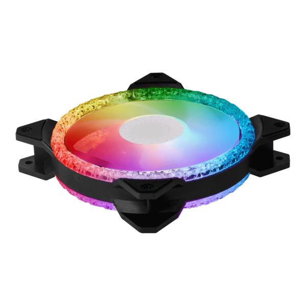 Cooler master cooler mfy-b2dn-20npa-r1 mf120 prismatic, 3-pin argb, 120mm, 650-2000 rpm, 8 27 dba