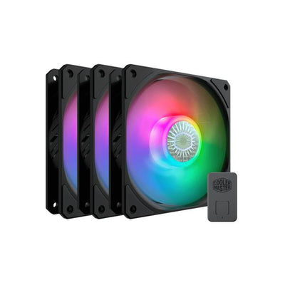 Cooler master cooler mfx-b2dn-183pa-r1 sickleflow 120 argb 3 in 1, 3x 120mm, 650-1800 rpm, 8 27 dba