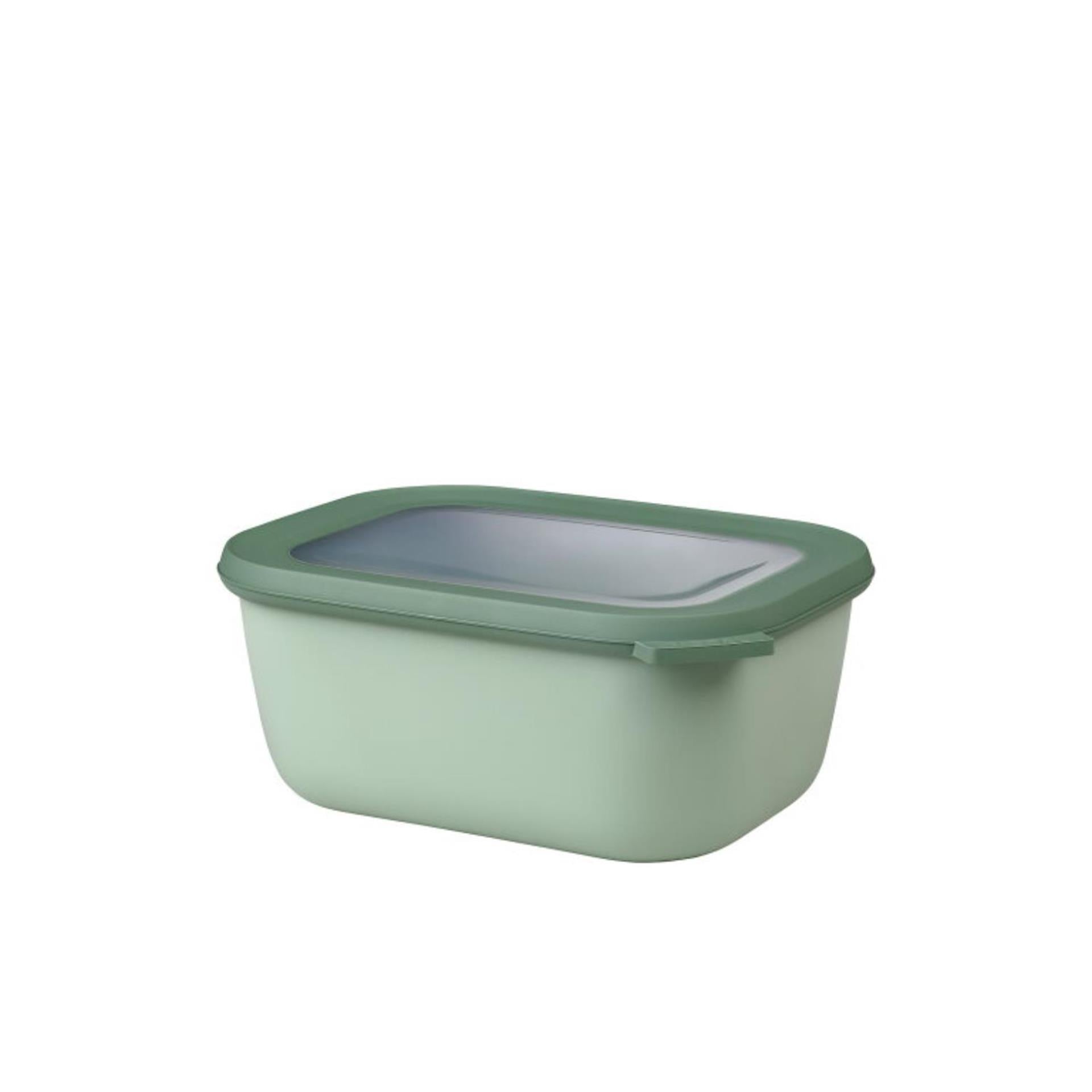 Mepal multikom cirqula rechthoekig 1500ml nordic sage